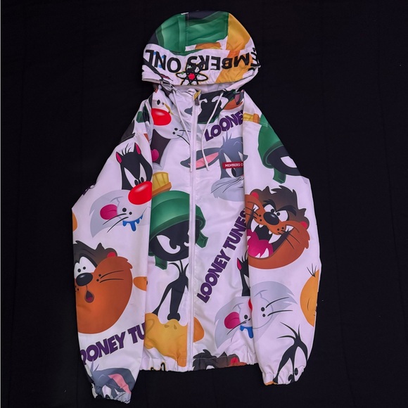 Other - Looney Tunes Colorful Hooded Jacket